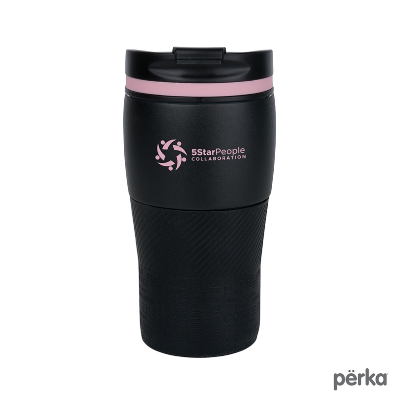 Perka® Cortado 12 oz. Double Wall Recycled Stainless Steel Coffee Tumbler 117