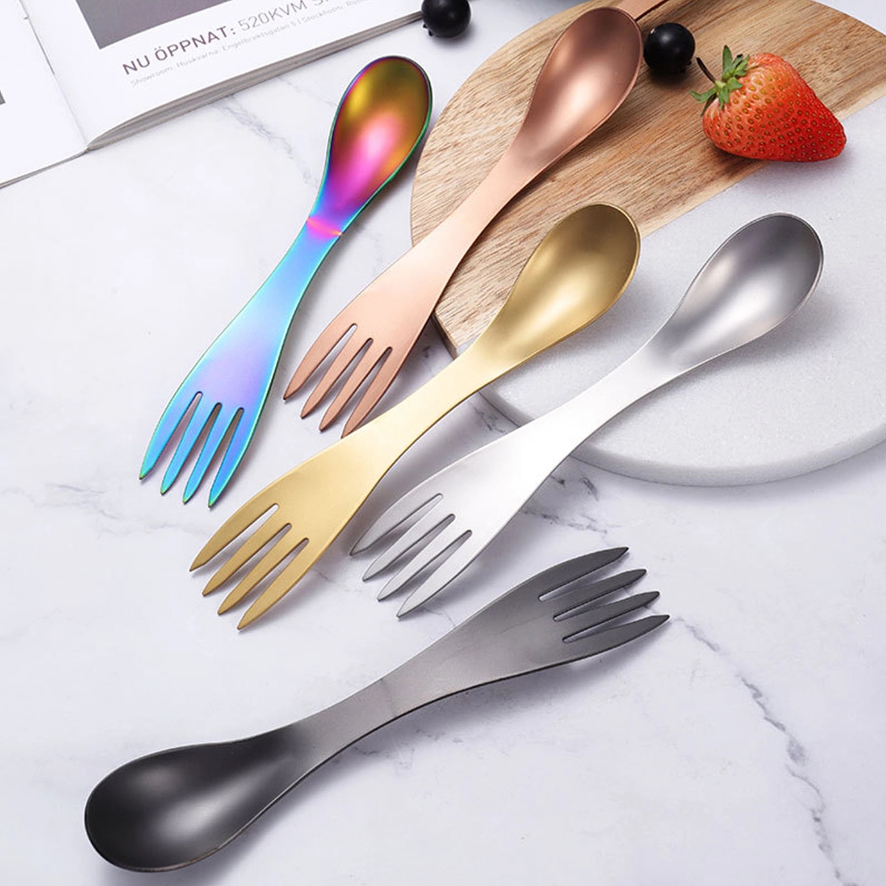 Stainless Steel Spork 3