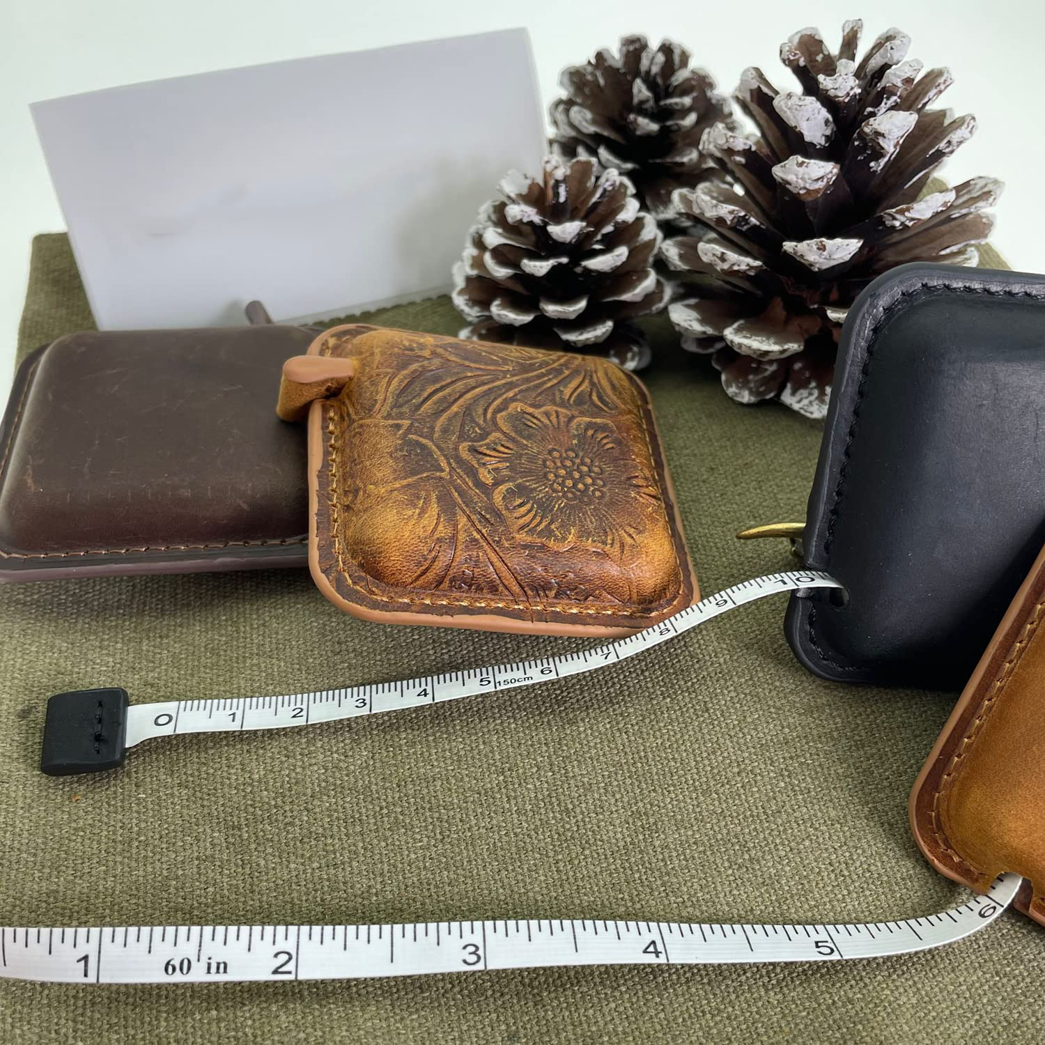 Genuine Leather Measuretape 3