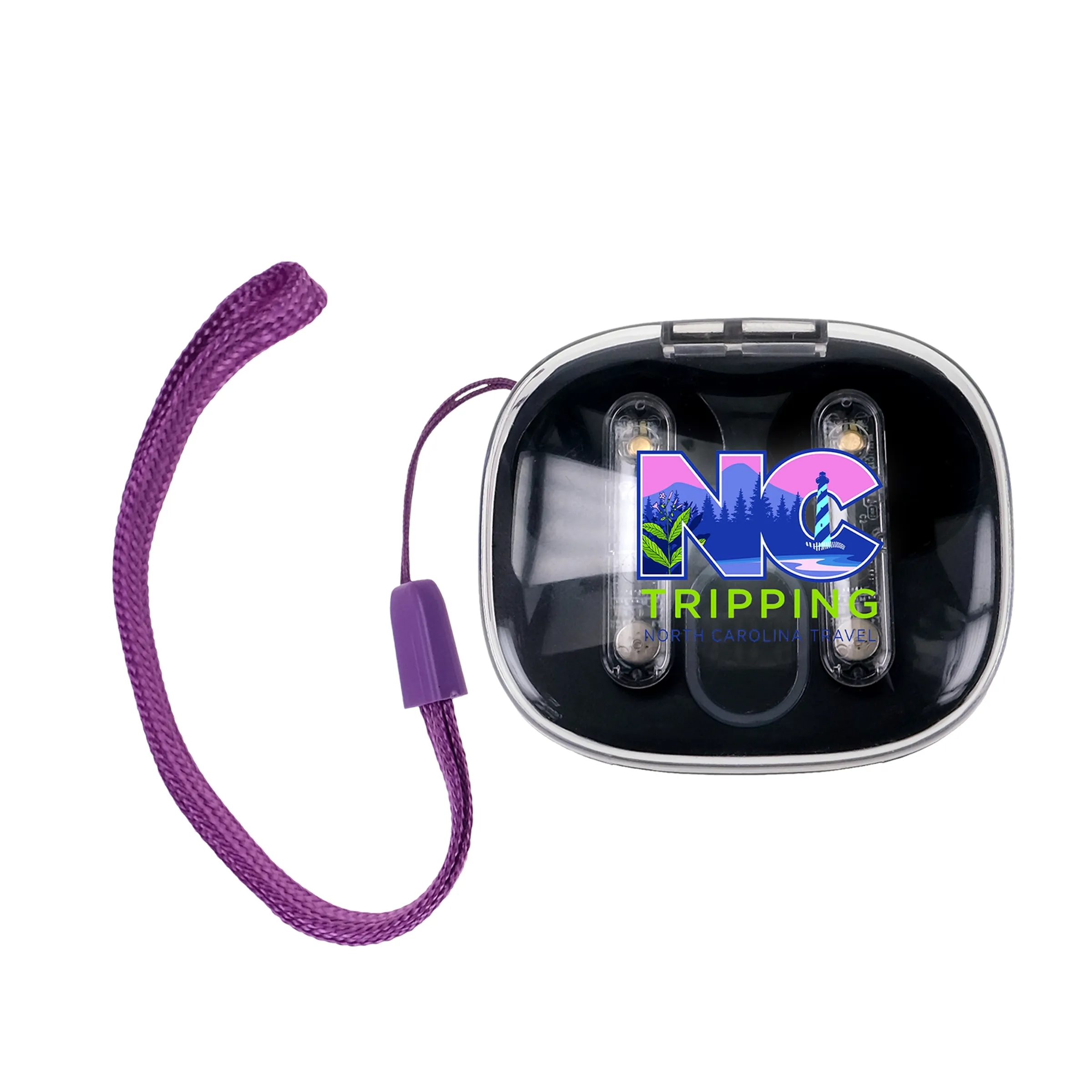Light Up Display Lanyard Bluetooth Earbuds 12