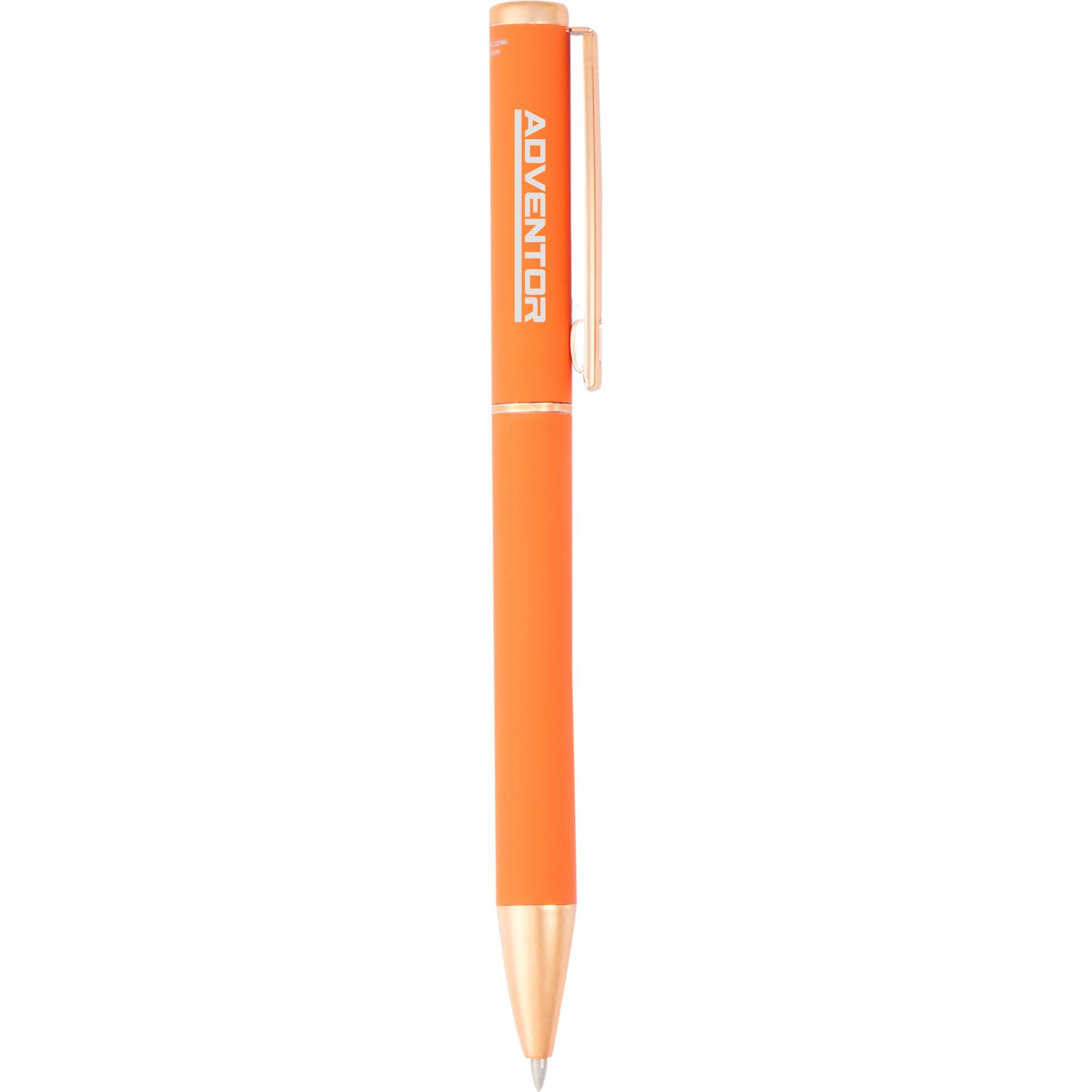 Harper Soft Touch Recycled Aluminum Gel Pen 10