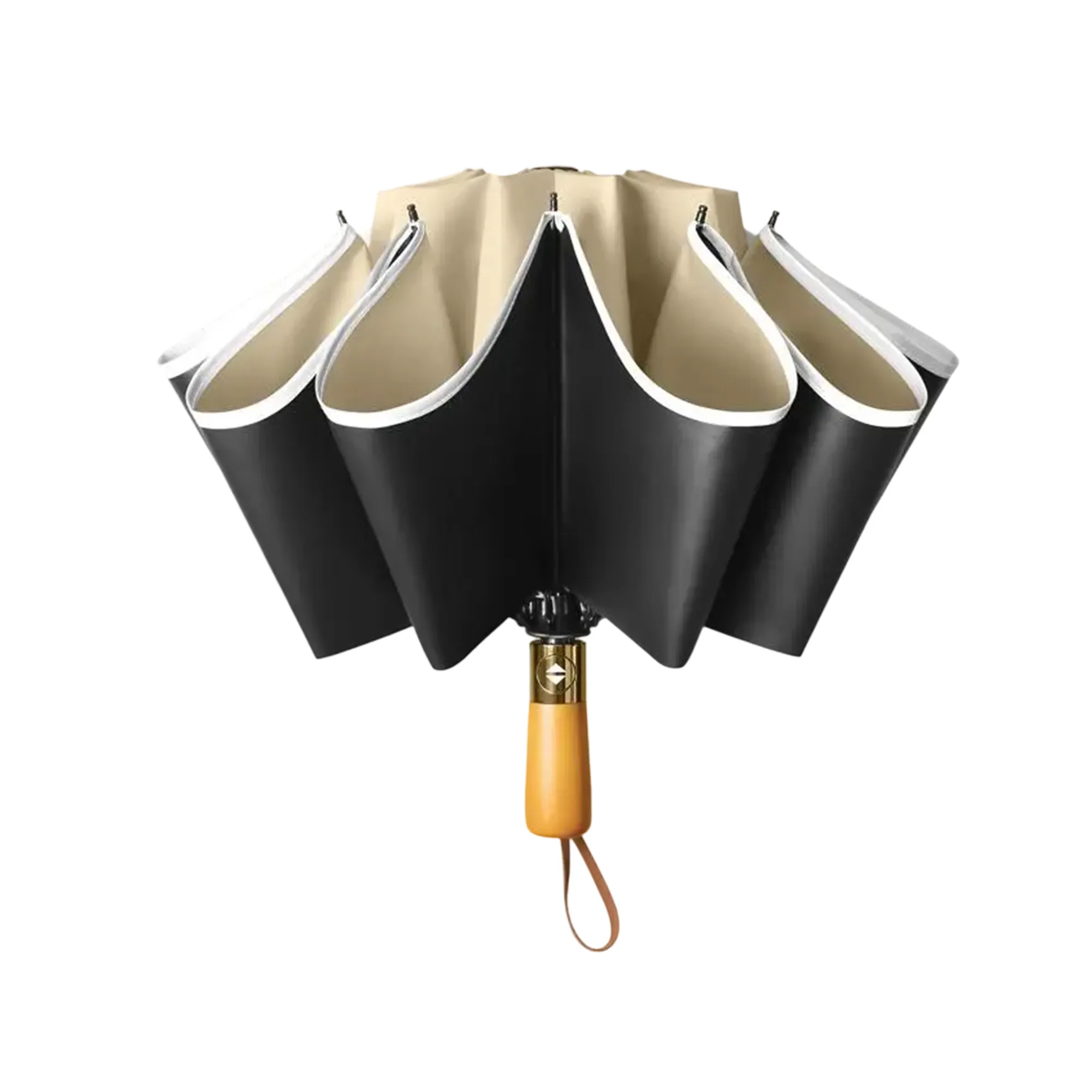 Durable Folding Umbrella with Water Repellent Fabric 9