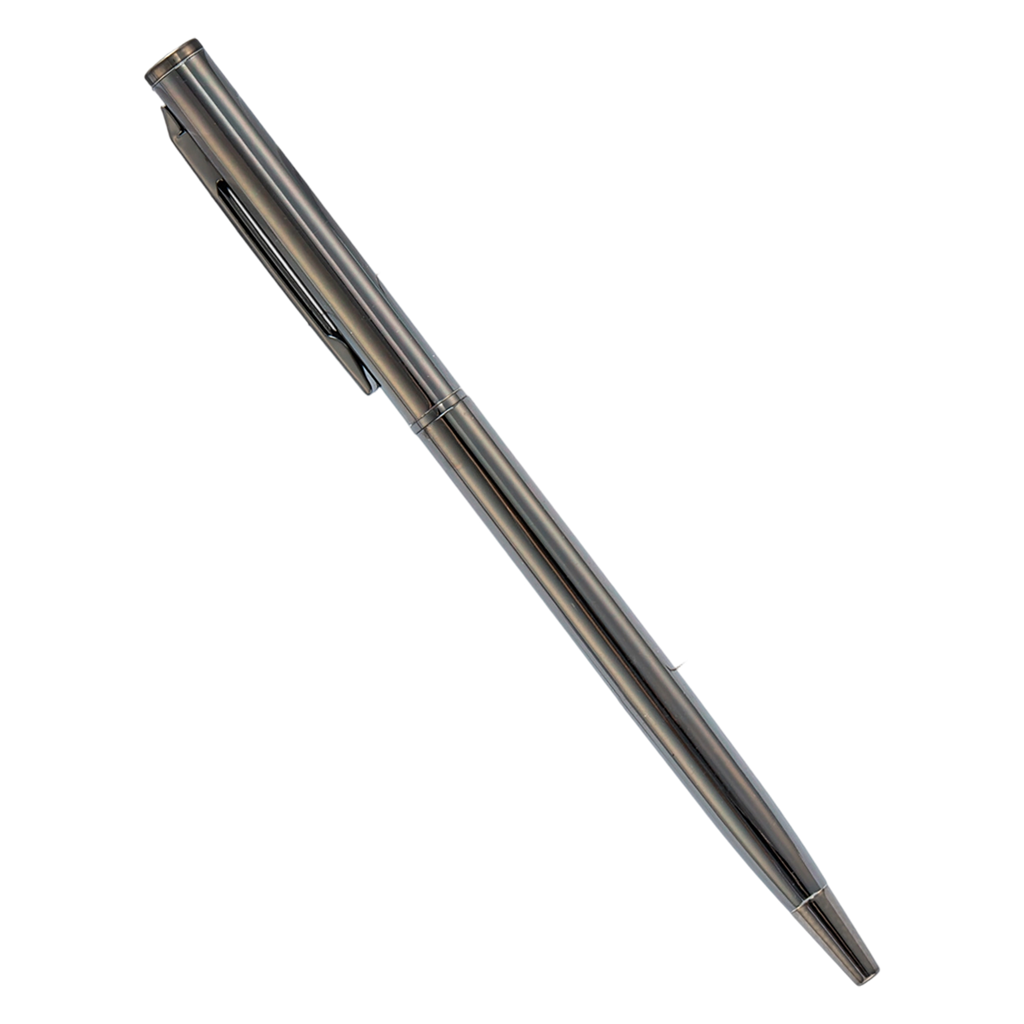 Metal Ballpoint Pen Twist Action Black Ink 5" Length 4