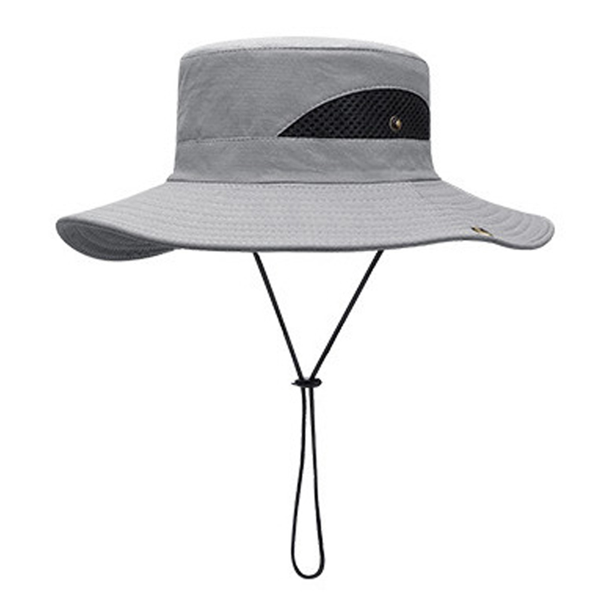 Fisherman Side Mesh Cowboy Hat Adjustable Breathable 9