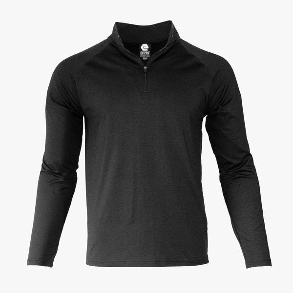 #N218 / Imperial Solid Men's LS 1/4 Zip 1