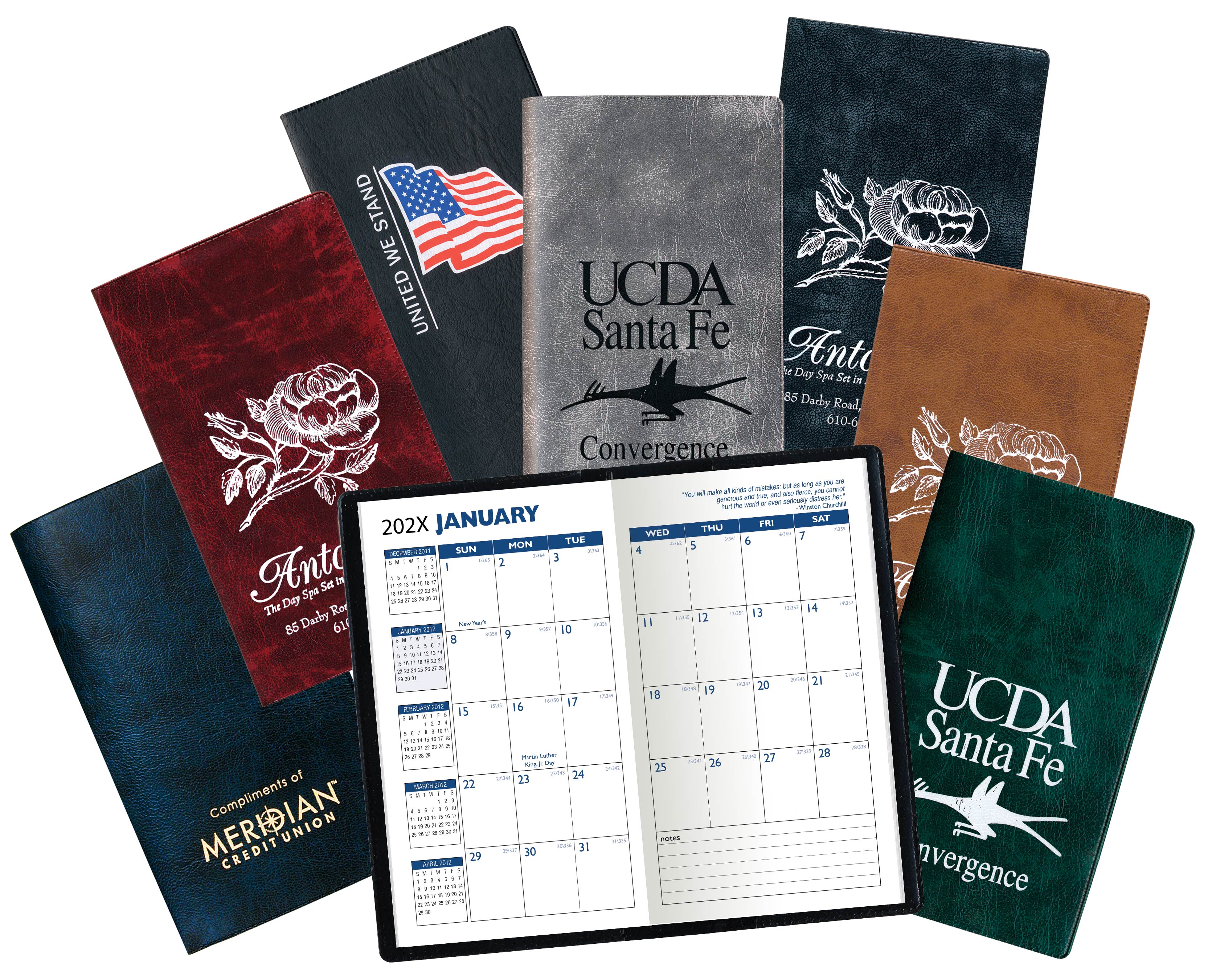 Executive Monthly Pocket Planner 8