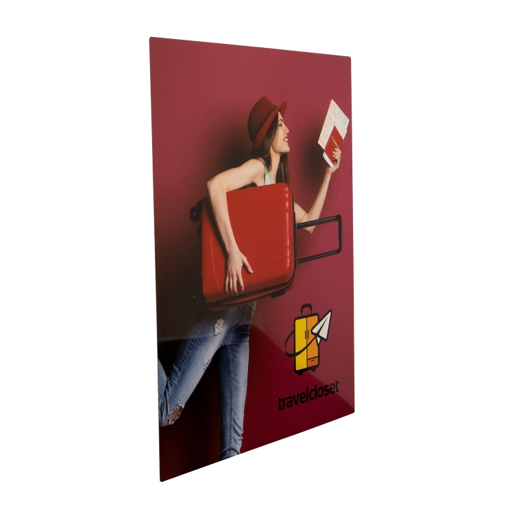 11"W X 14"H Glossy Aluminum Print 8