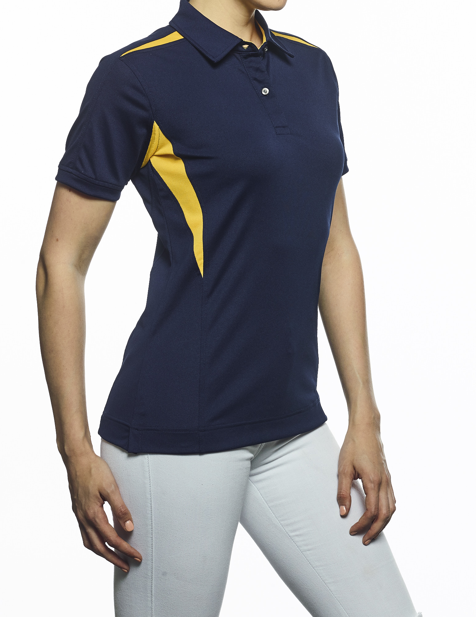 Ladies Caliber Color Block Polo Shirt 11