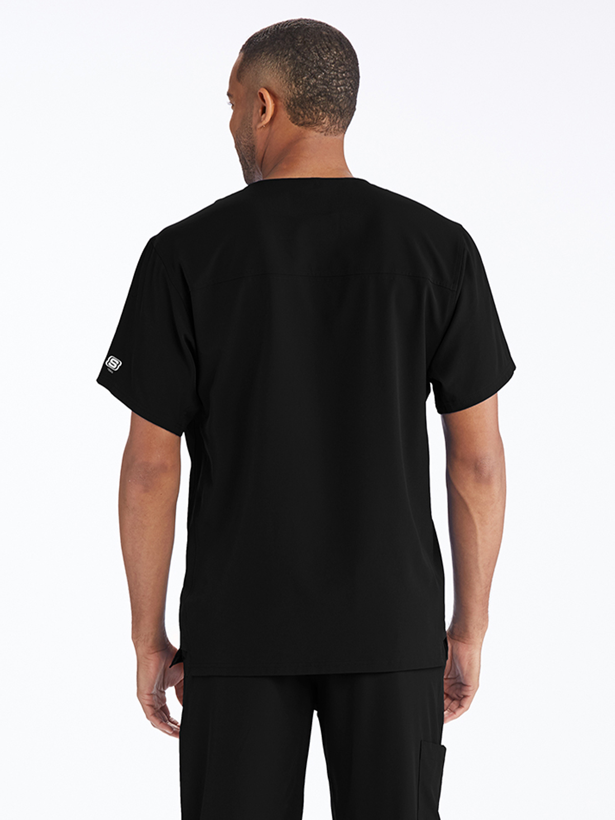 Skechers - Men's One-Pocket V-Neck Structure Scrub Top 12