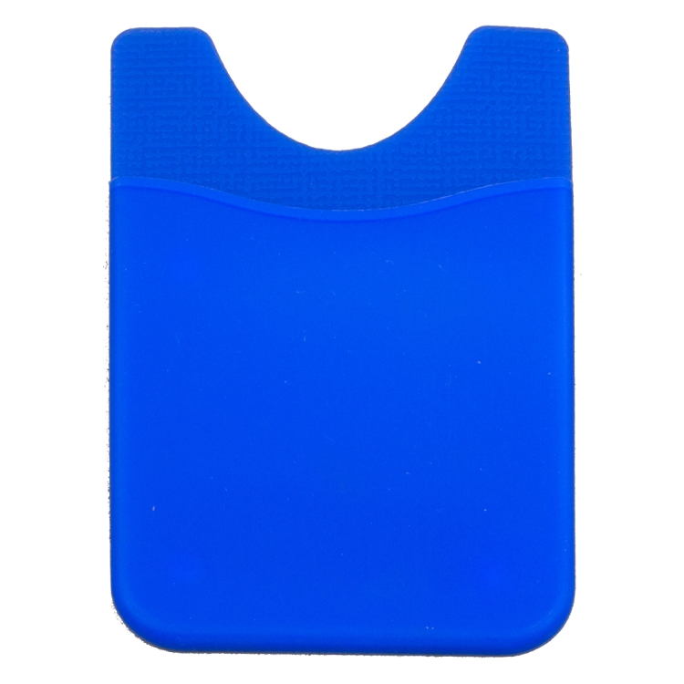 "Banker" Soft Silicone Cell Phone Wallet 12