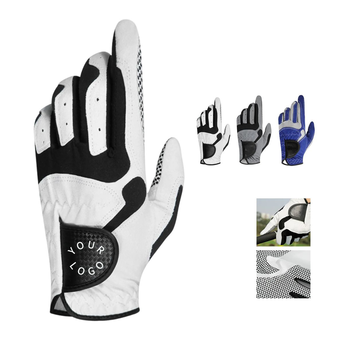Lightweight Golf Glove with Ventilated Palm 1