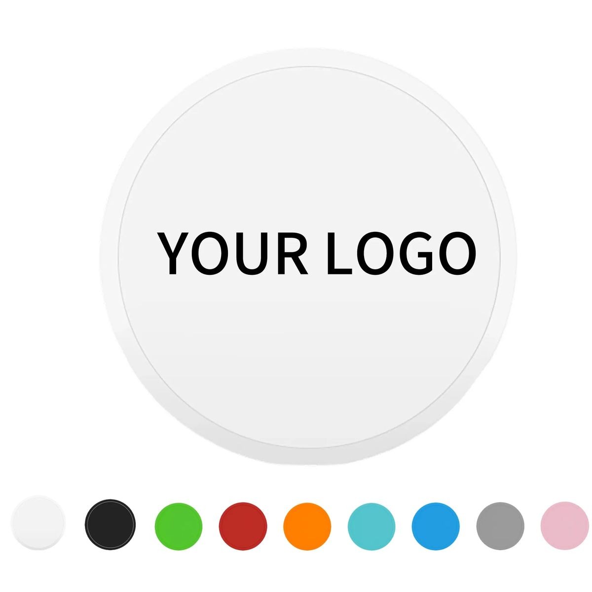 Round Heat Resistant Coaster with Printed Logo 2