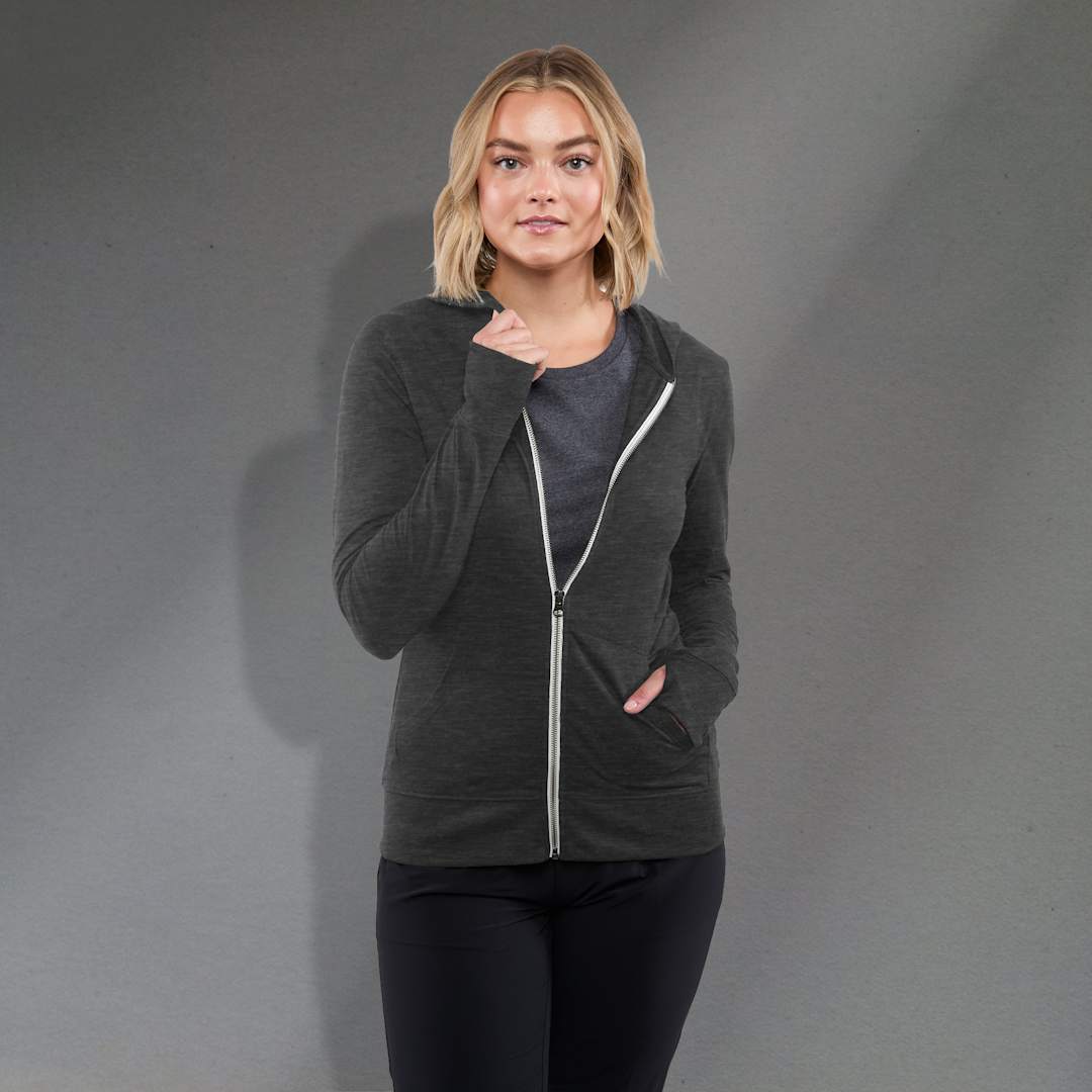 Women's Garner Knit Full Zip Hoody 46
