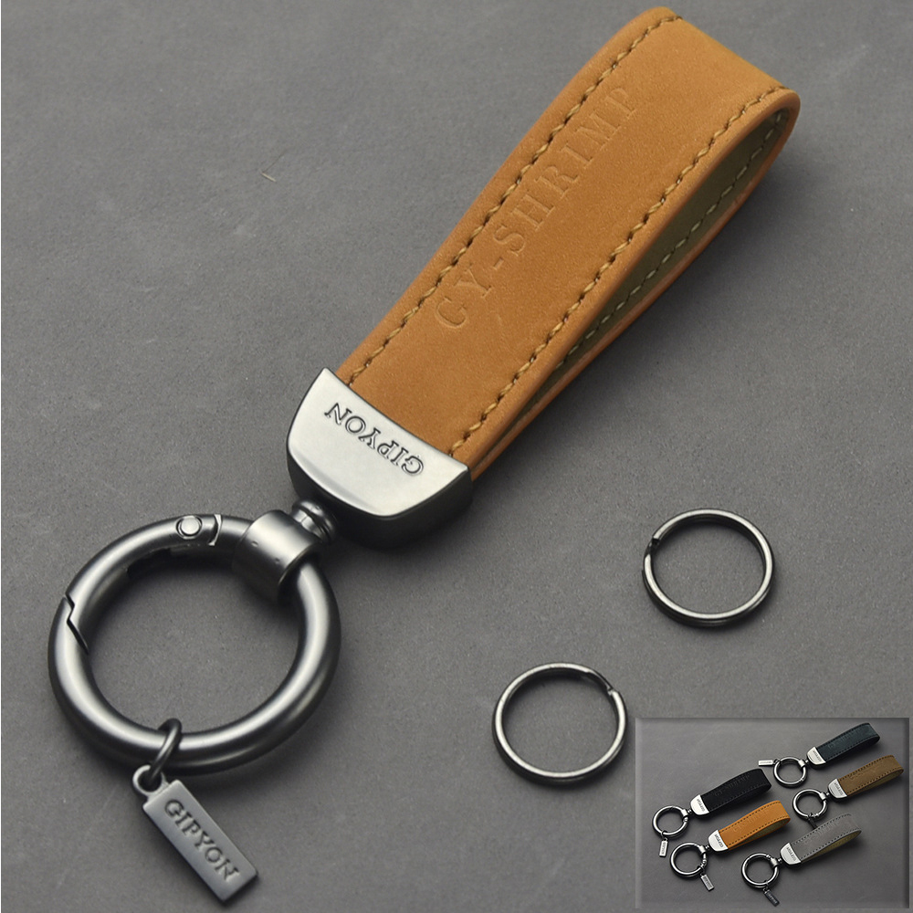 Leather Loop Keychain 3