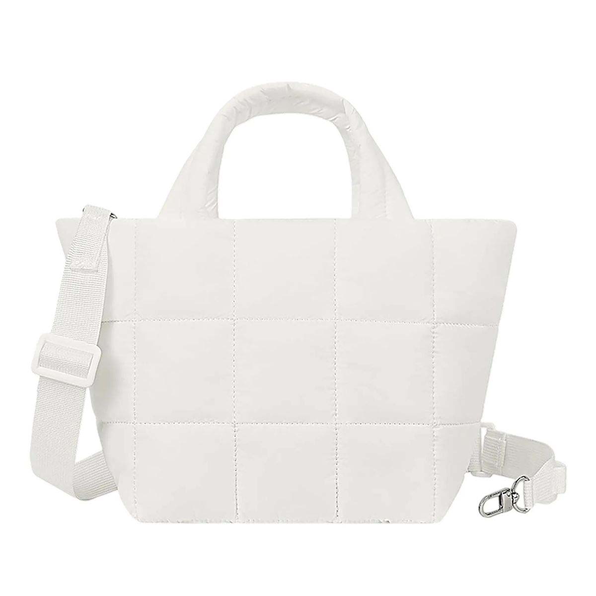 Casual Quilted Shoulder Bag with Vintage Design 9