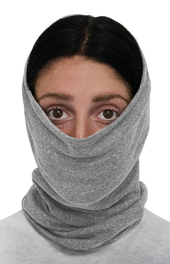 Unisex Visc Bamboo Spndx Neck Gaiter 2