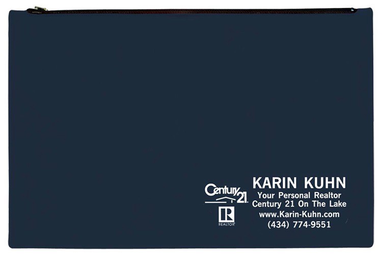 Legal Size Portfolio with zipper closure 2