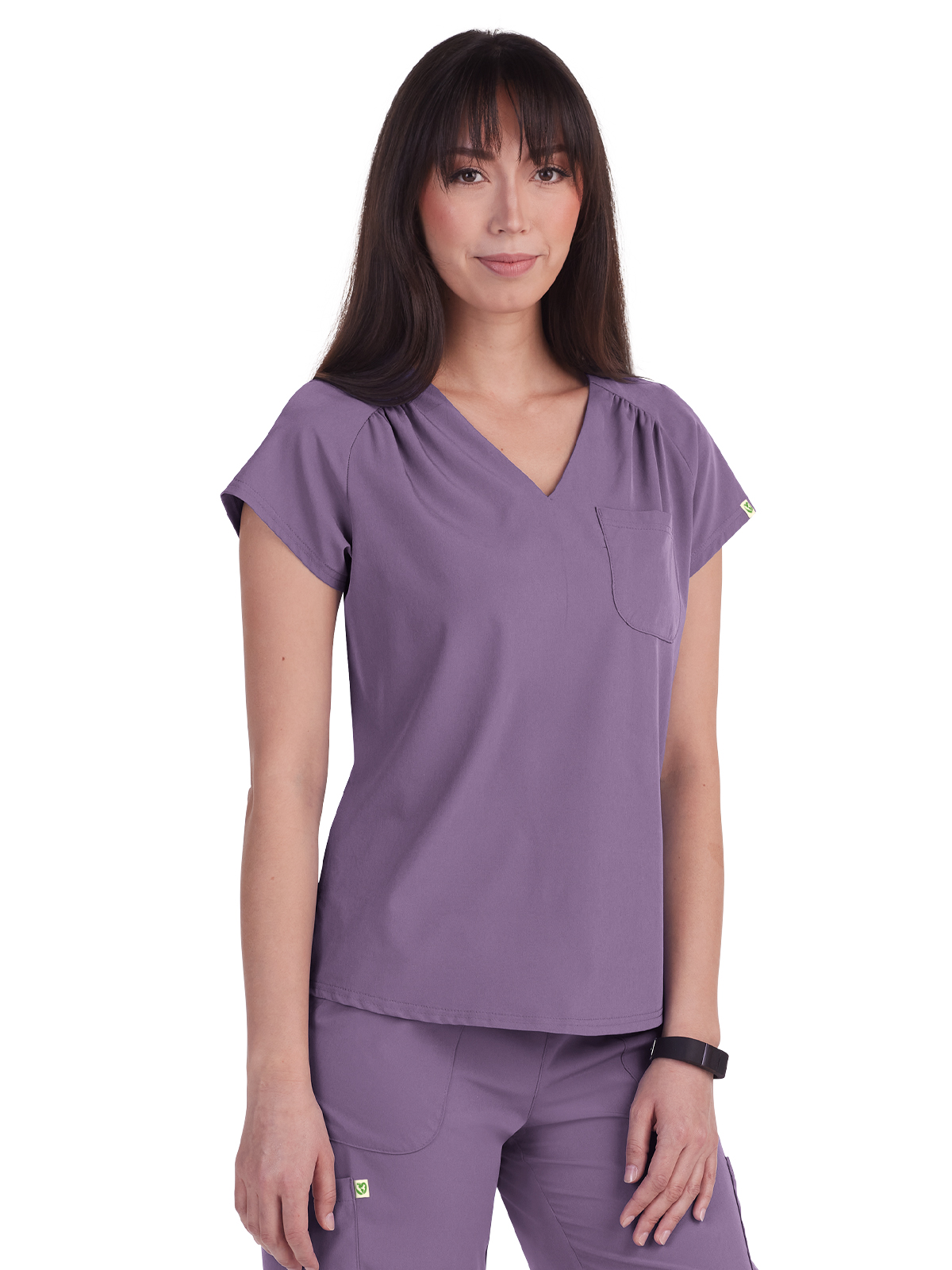 koi - Planet koi - Women's One-Pocket Heart-Shaped Neckline Eco-Friendly Kailani Top 9