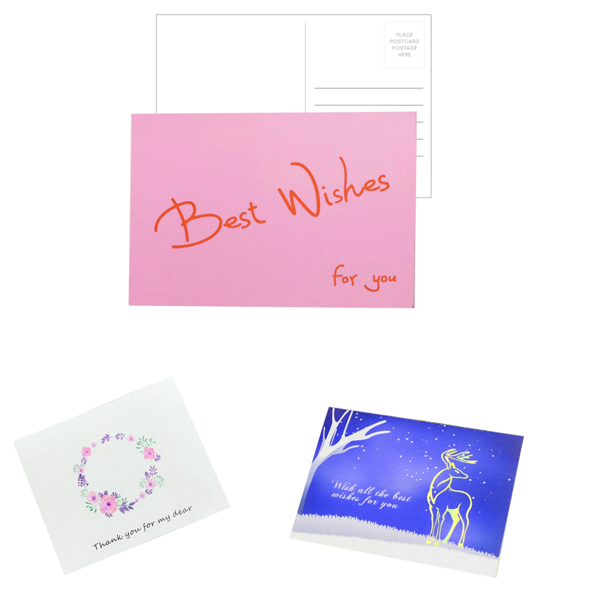 Custom Postcard  MOQ 200PCS 1