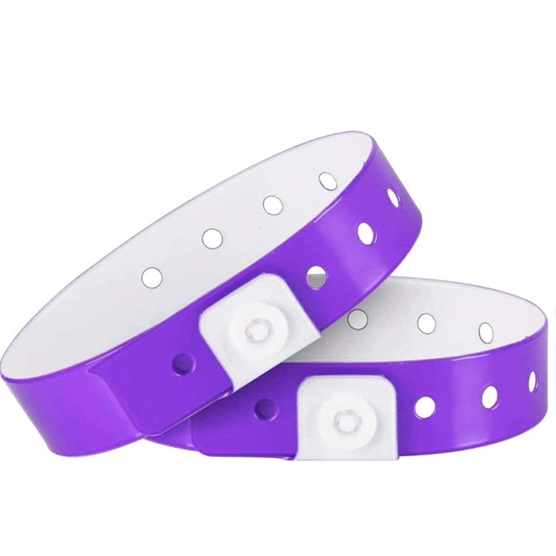 High Quality Waterproof Custom Color PVC Vinyl Wristbands 7