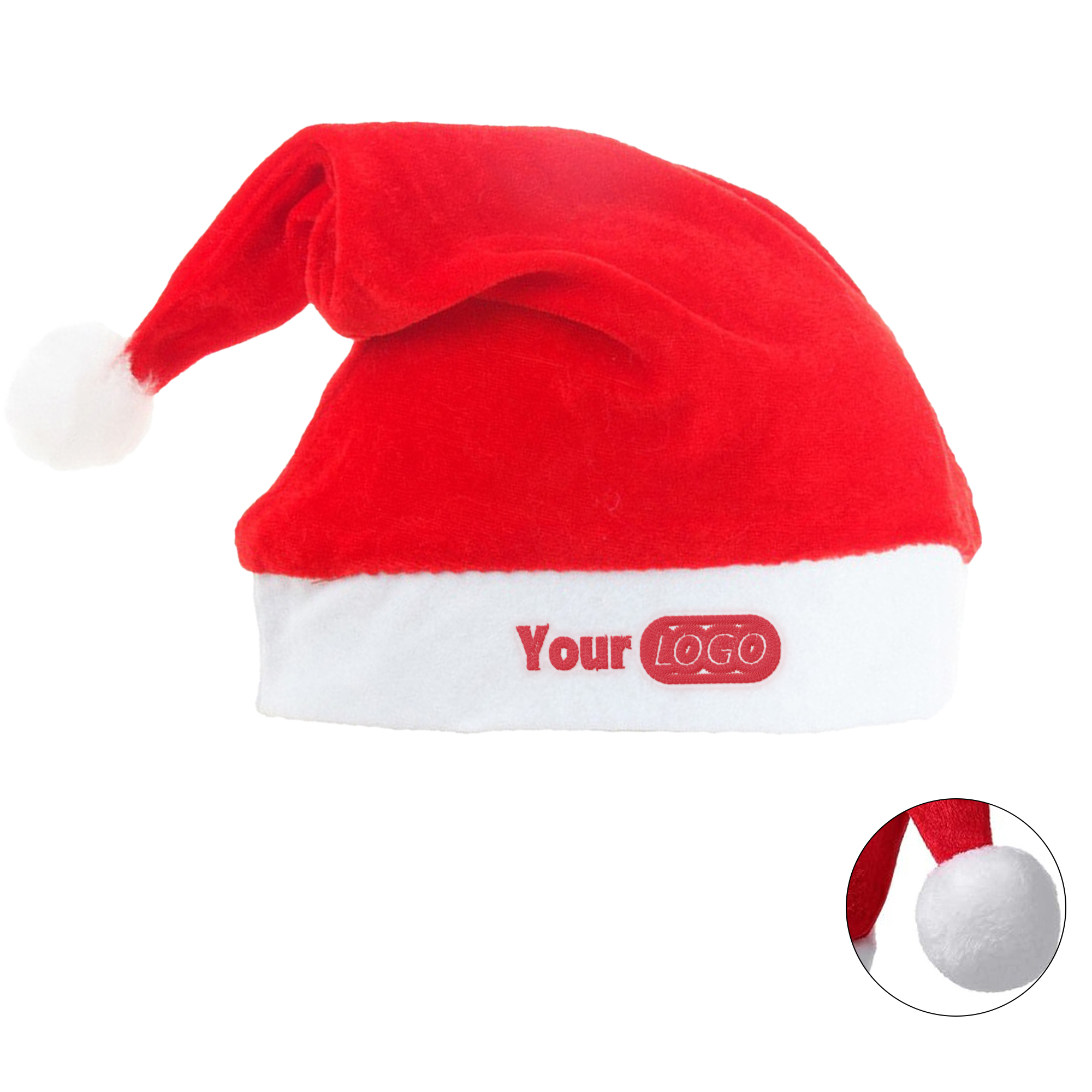 Non-woven Santa Claus Cap 3