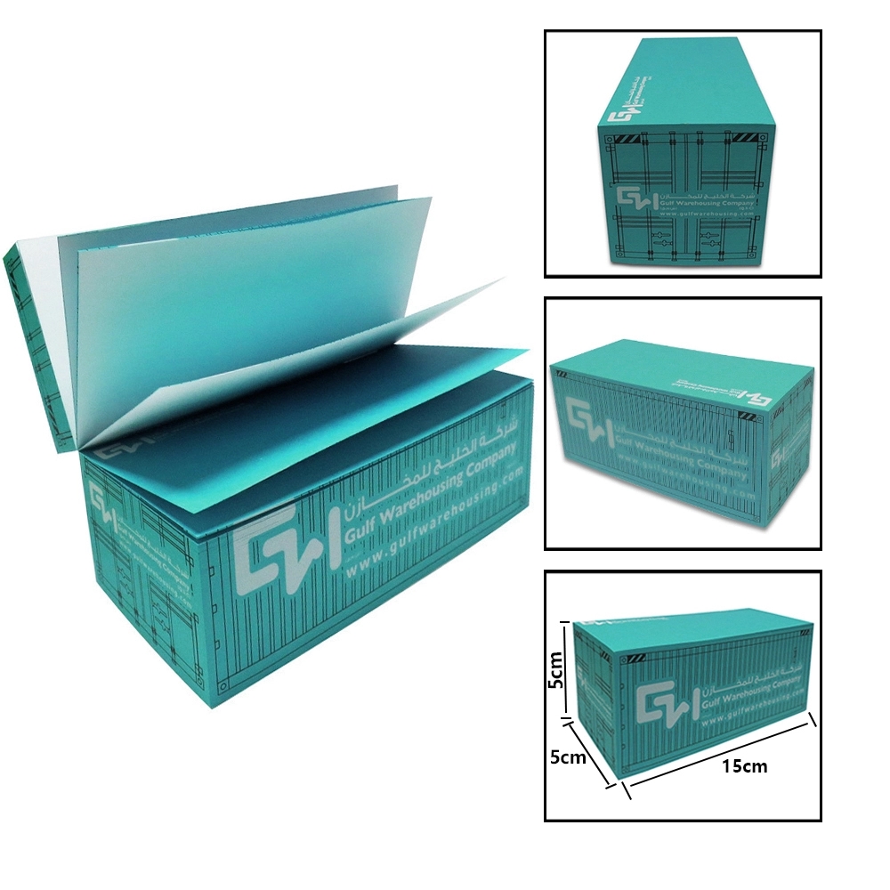 Container Sticky Notes Pad 2