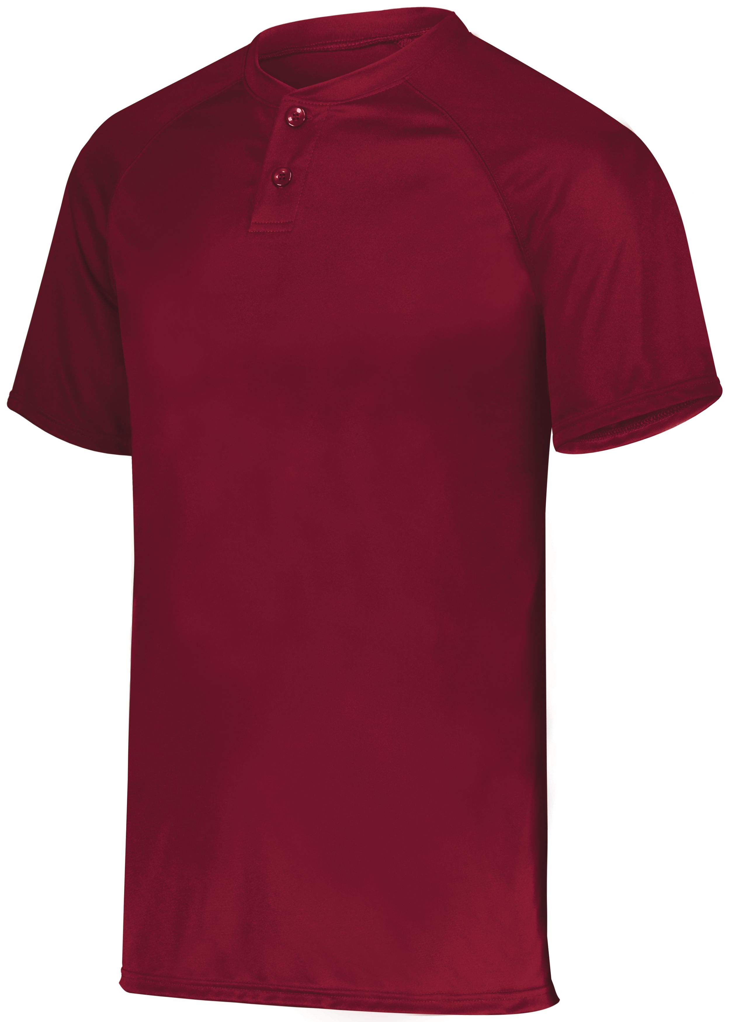 Youth Attain Wicking Two-Button Baseball Jersey 11