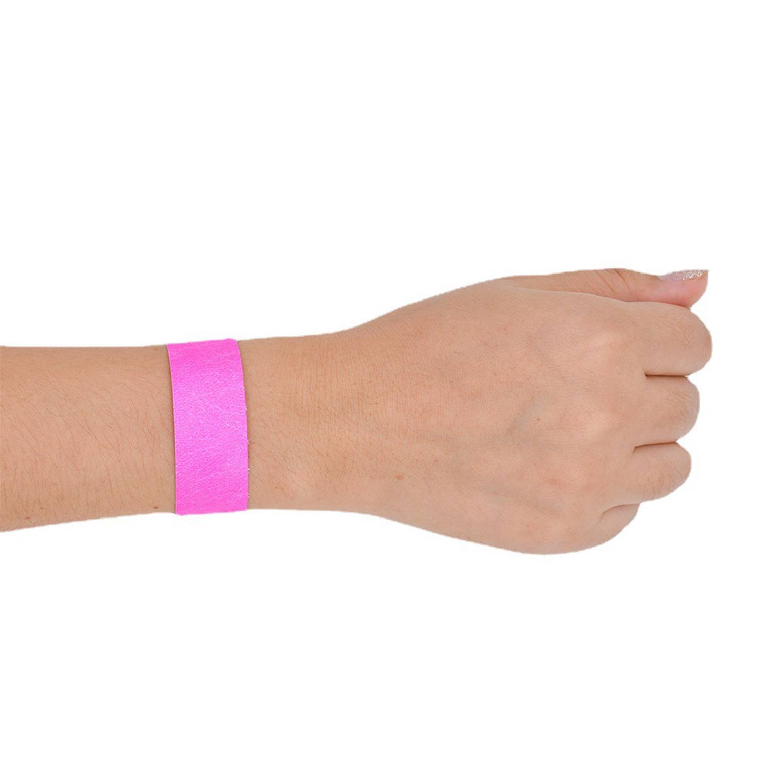 Custom color Tyvek Wristbands 5
