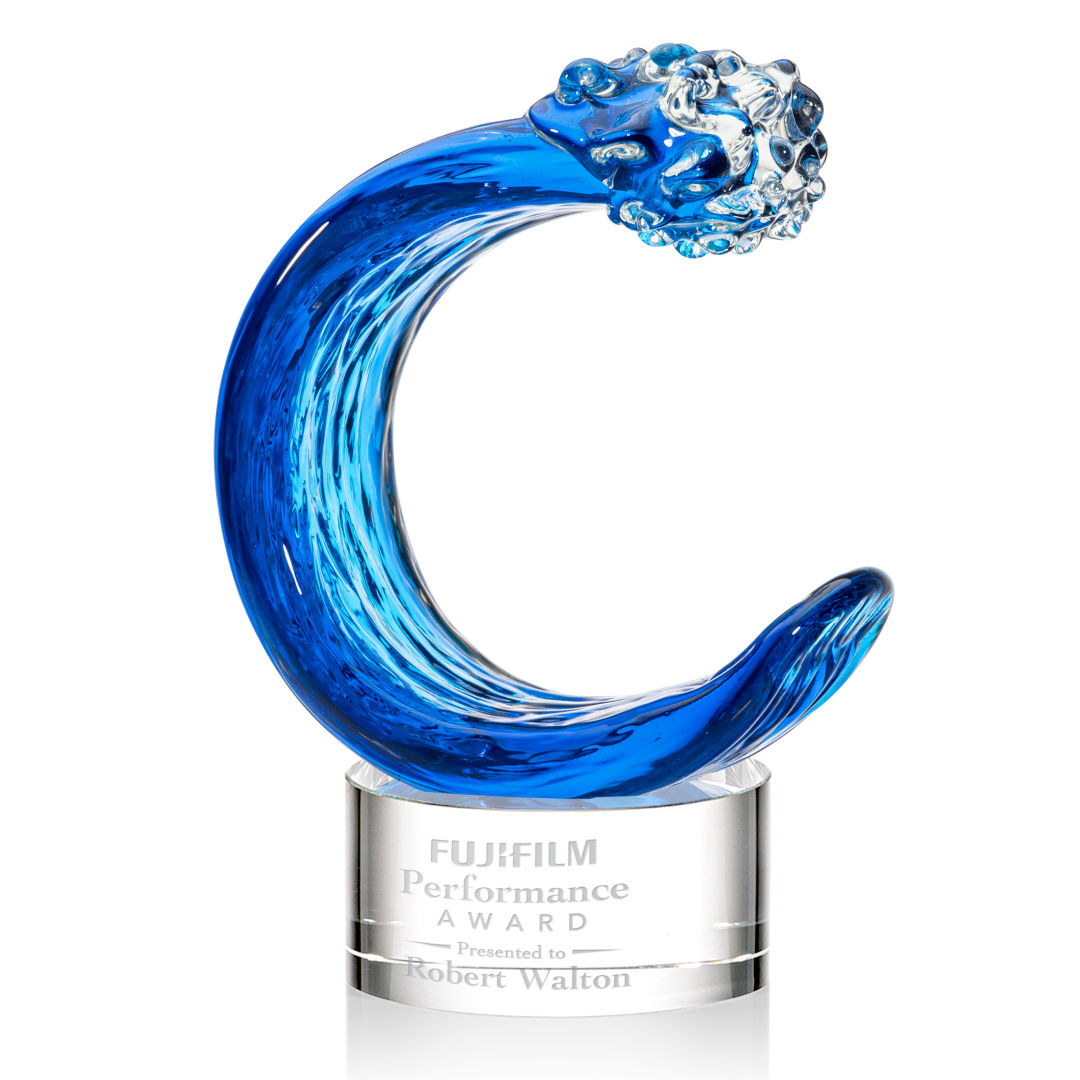 Oceana Award on Marvel Base - Clear 12