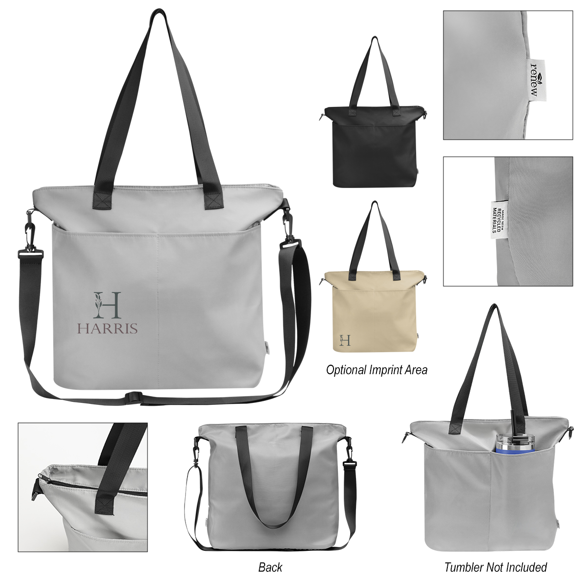 Intrepid rPET Laptop Tote Bag 2