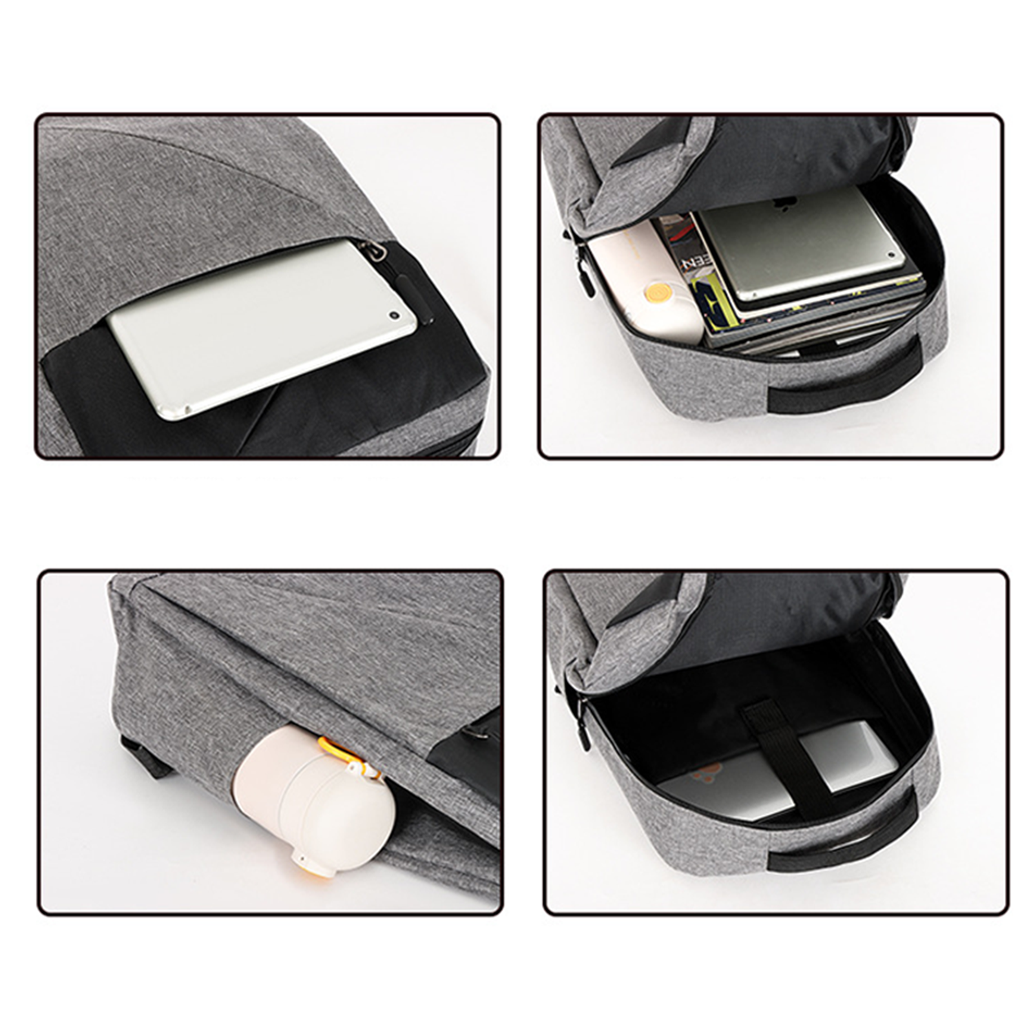 3 in 1 Oxford Backpack Set With Usb Charging Port 4