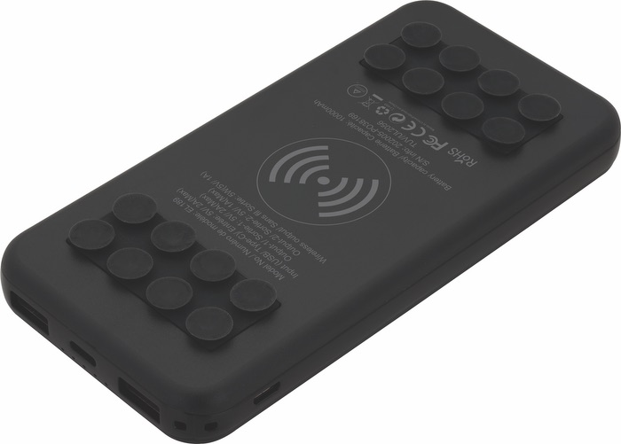Octo Grip Wireless Charger & Power Bank 10,000 mAh 3