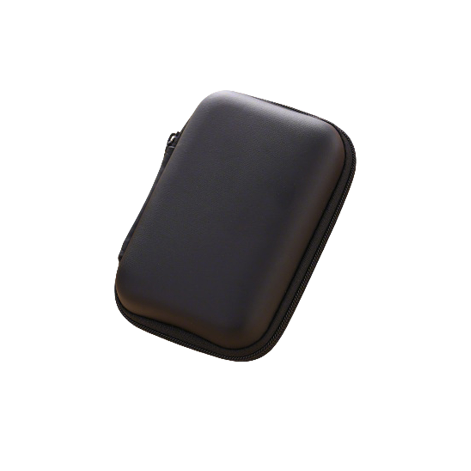 Polyurethane Ethylene Vinyl Acetate Earphone Cable Storage Case 4.33 x 3.15 x 1.57" 8