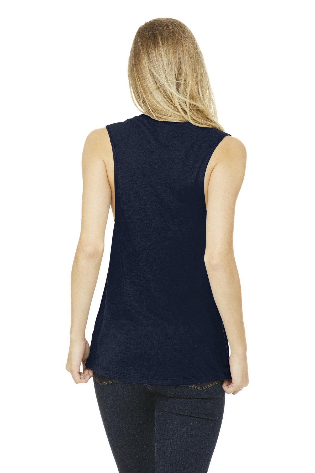 BELLA+CANVAS Women's Flowy Scoop Muscle Tank. BC8803 73