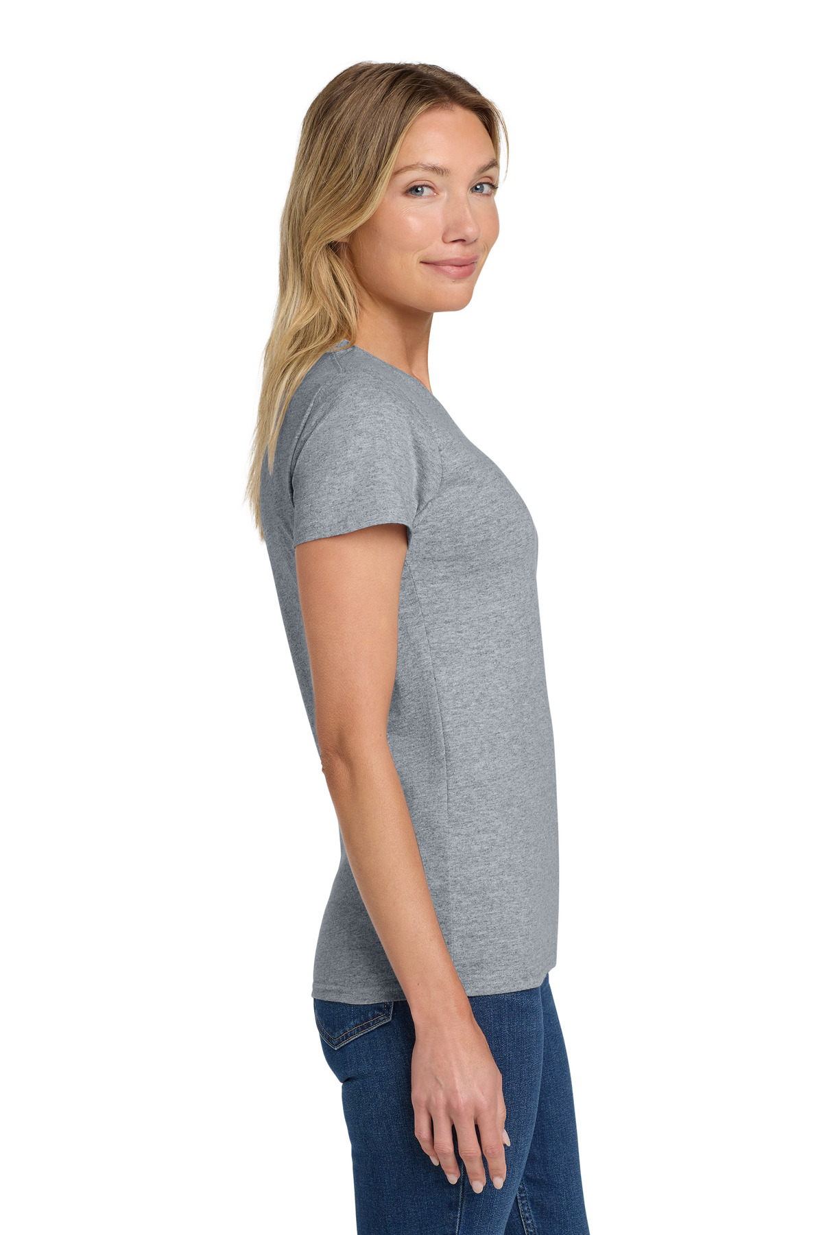 Gildan Women's Heavy Cotton 100% Cotton T-Shirt. 5000L 170