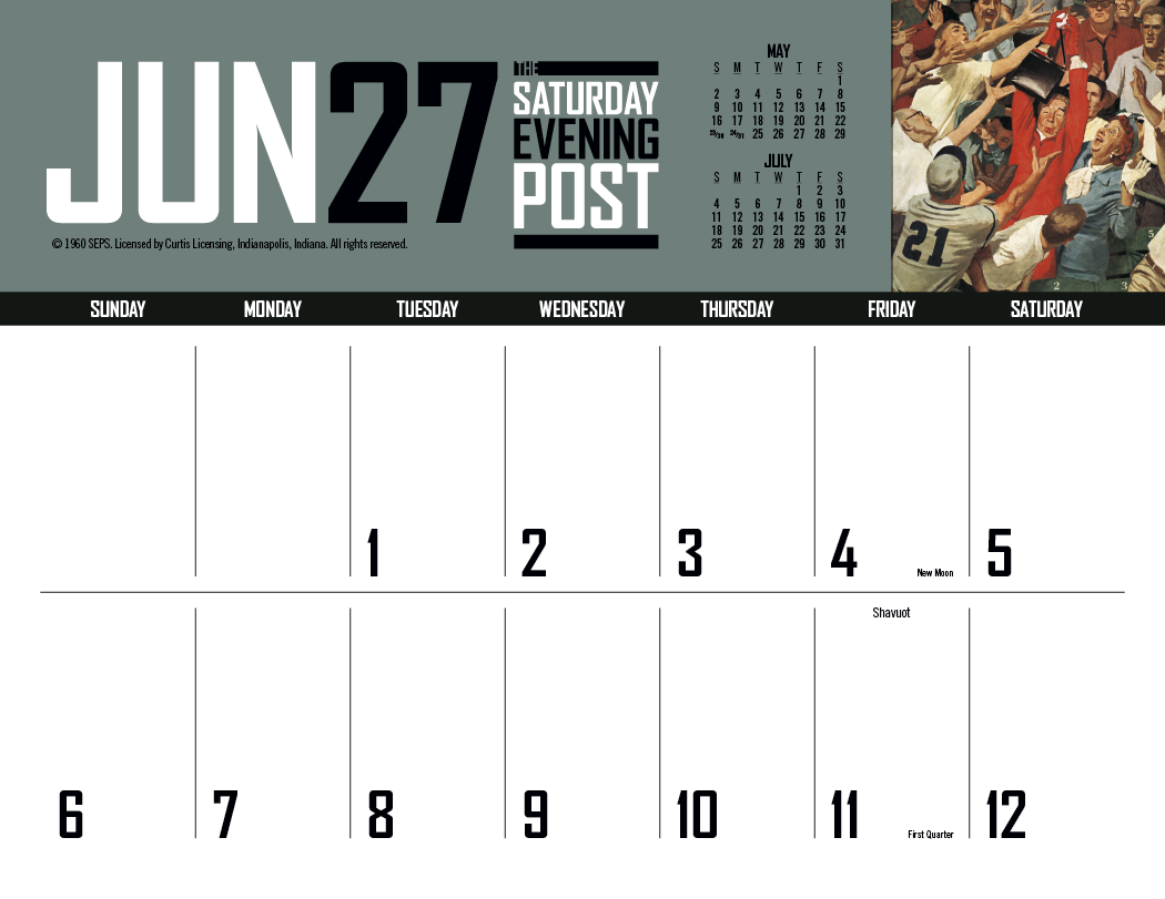 Triumph® Calendars Big Block Memo 32
