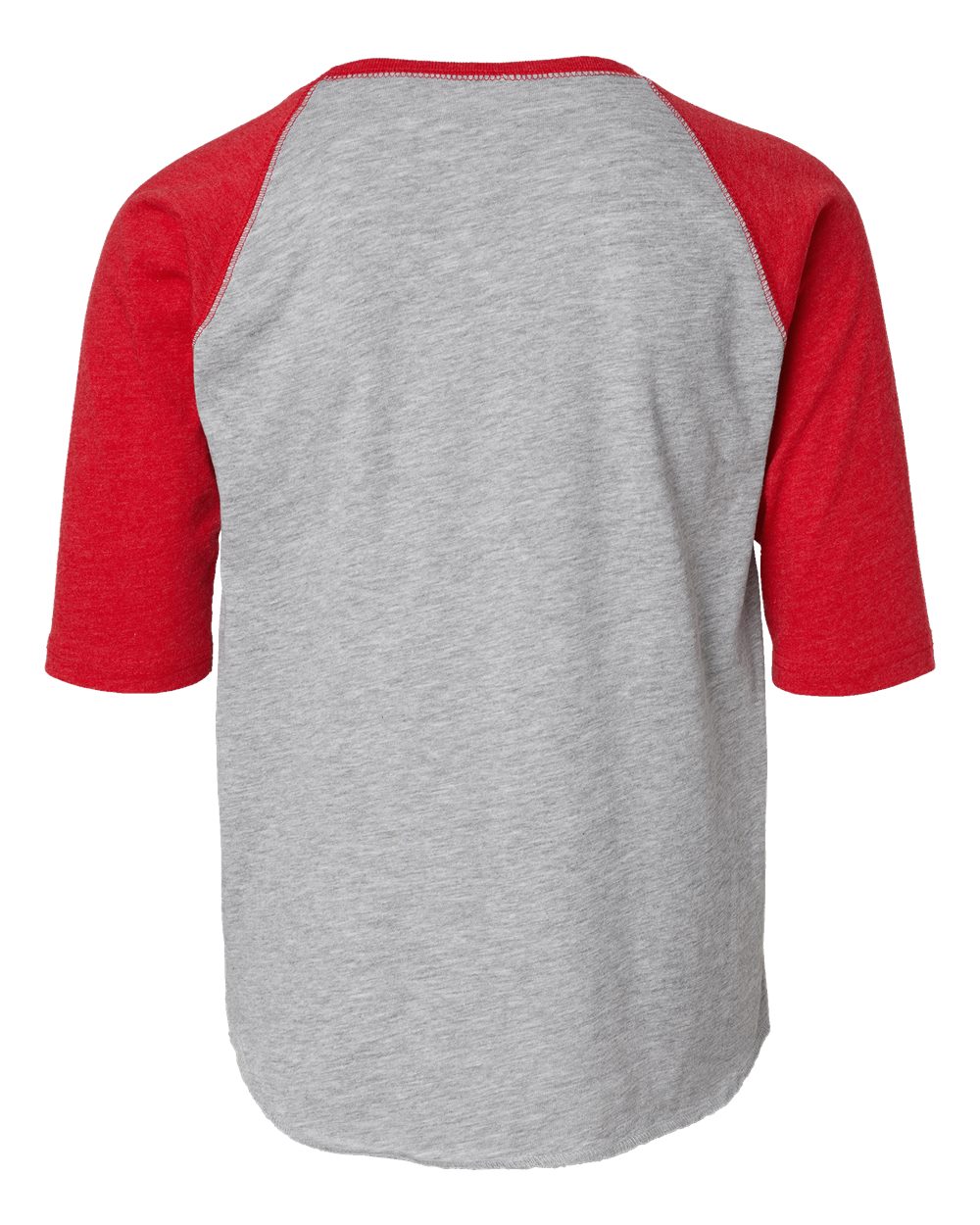 Youth Baseball Fine Jersey Three-Quarter Sleeve Tee - 6130 32