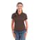 Women's MORENO TEXT MICRO SS POLO 347