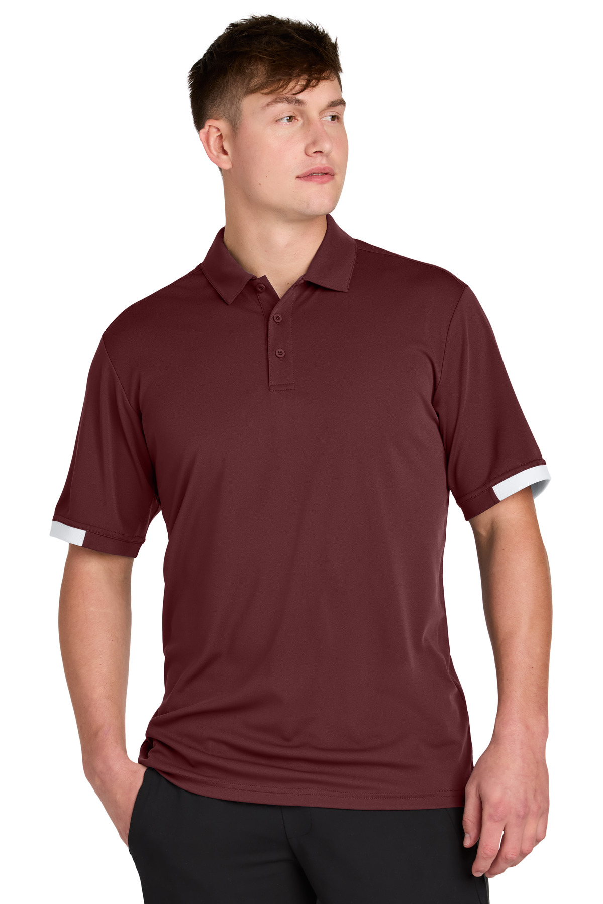 Sport-Tek Club Colorblock Polo ST444 57