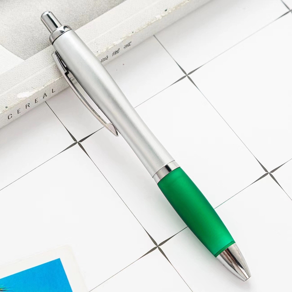 Custom Satin Curvy Ball Pen 7