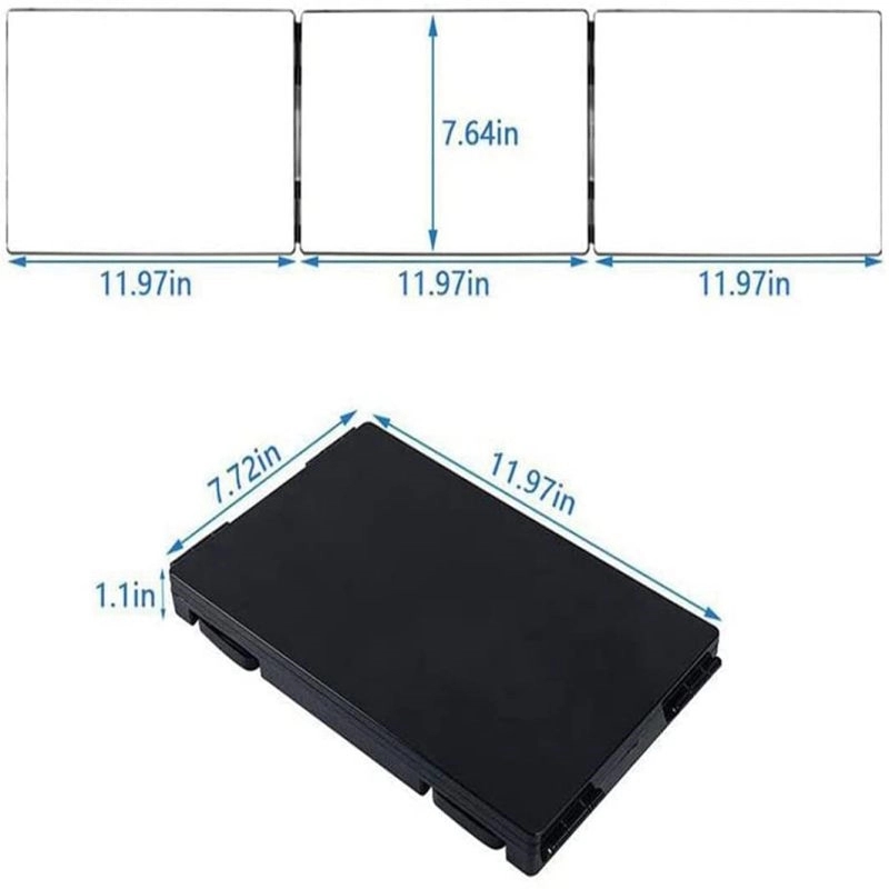 Trifold Mirror For Self Hair Cutting And Styling 22