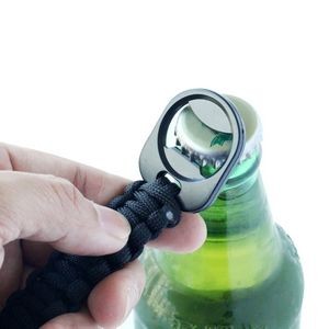 Versatile Survivor Rope Key Chain With Compass And Bottle Holder 12