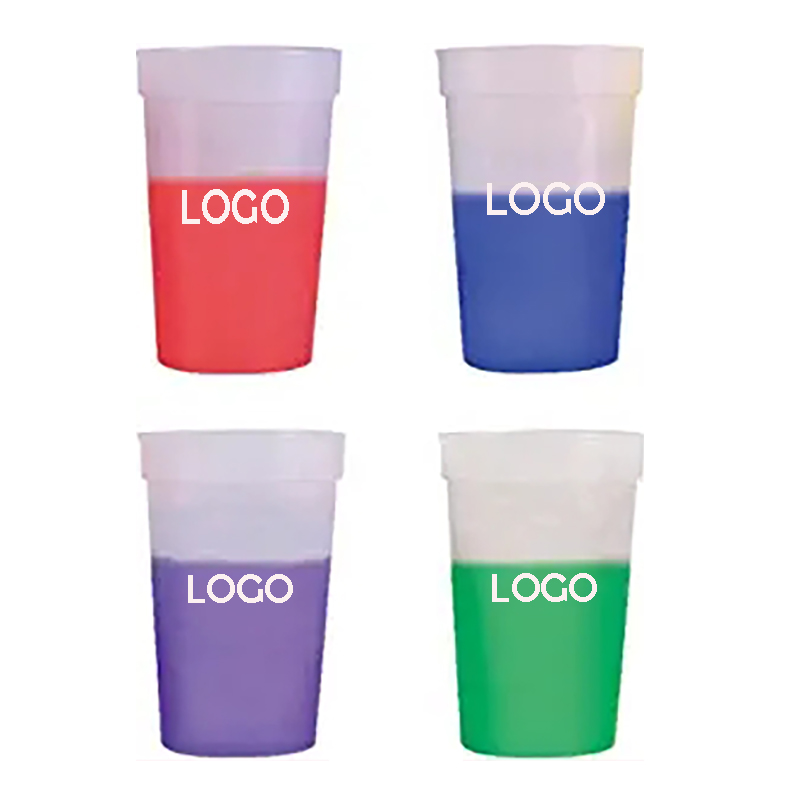 16oz Color-changing Plastic Cup Stadium Cup 2