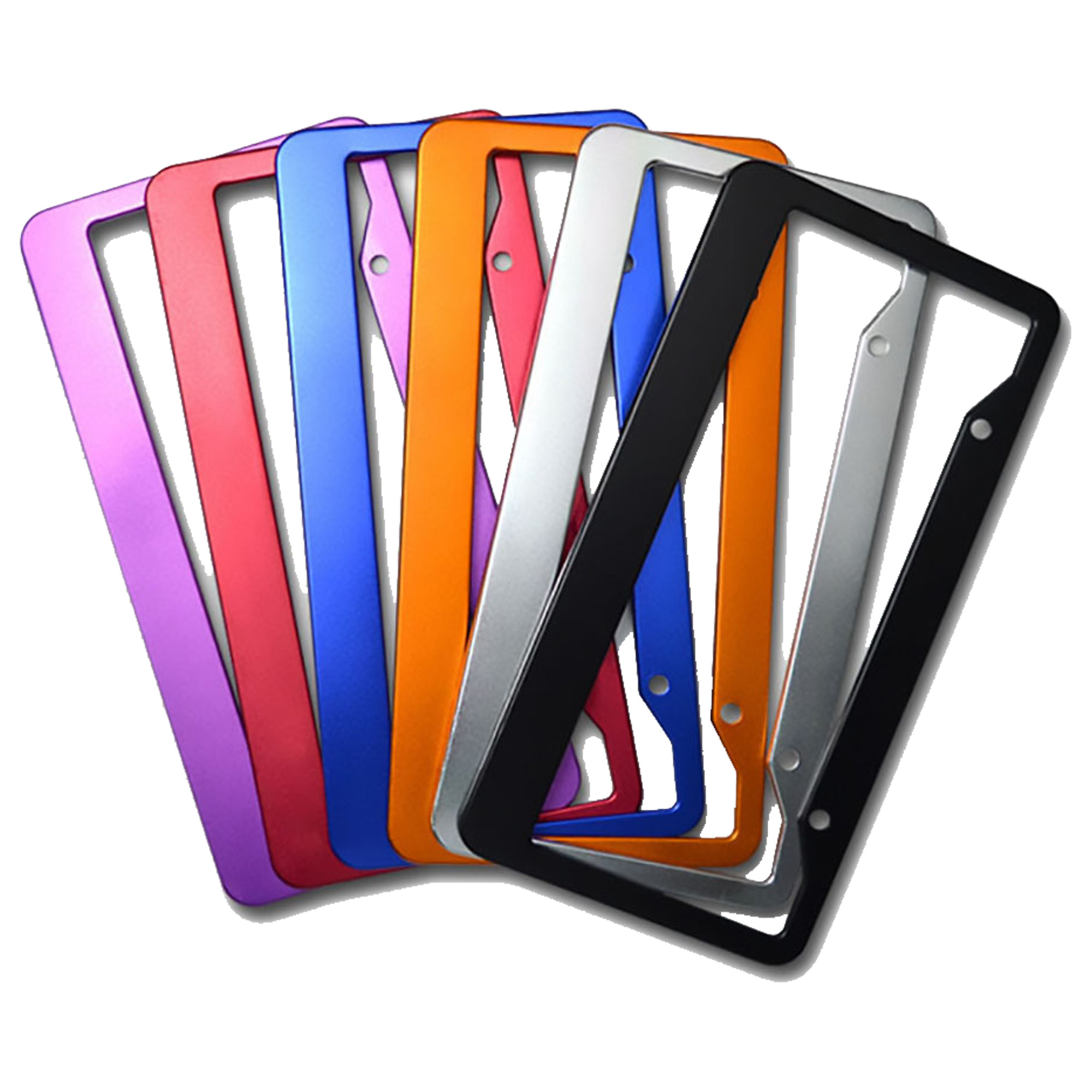 Aluminum License Plate Frame 1