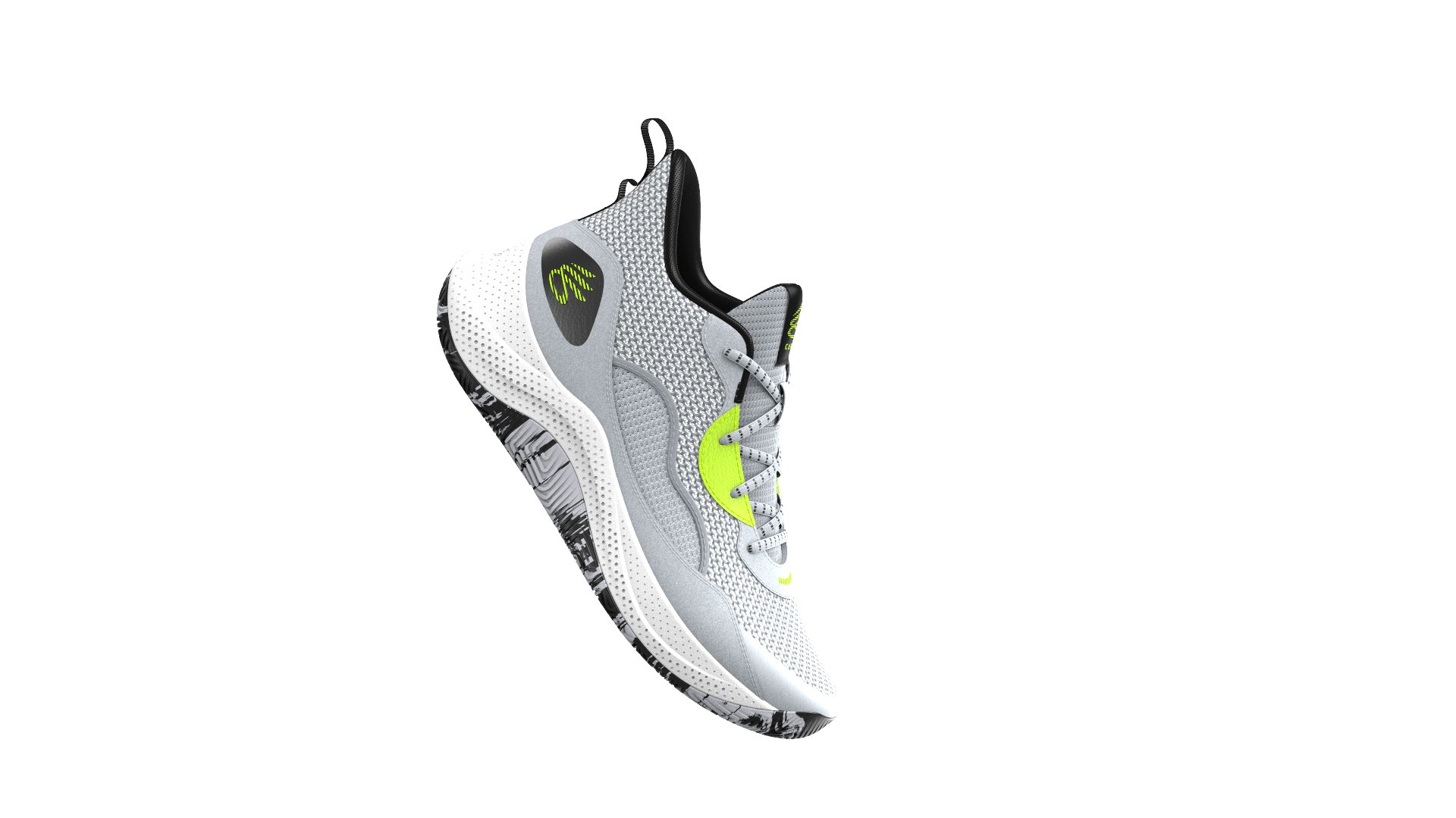 Curry 3Z 24 Suede Pre-School Basketball Shoes, custom athletic wear with logo imprint 2