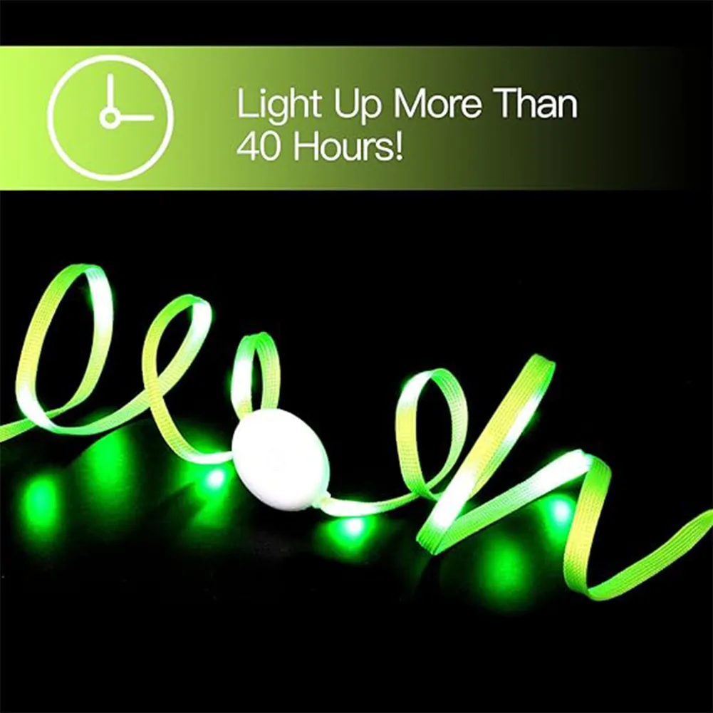 Glowing Colored Shoelaces 5