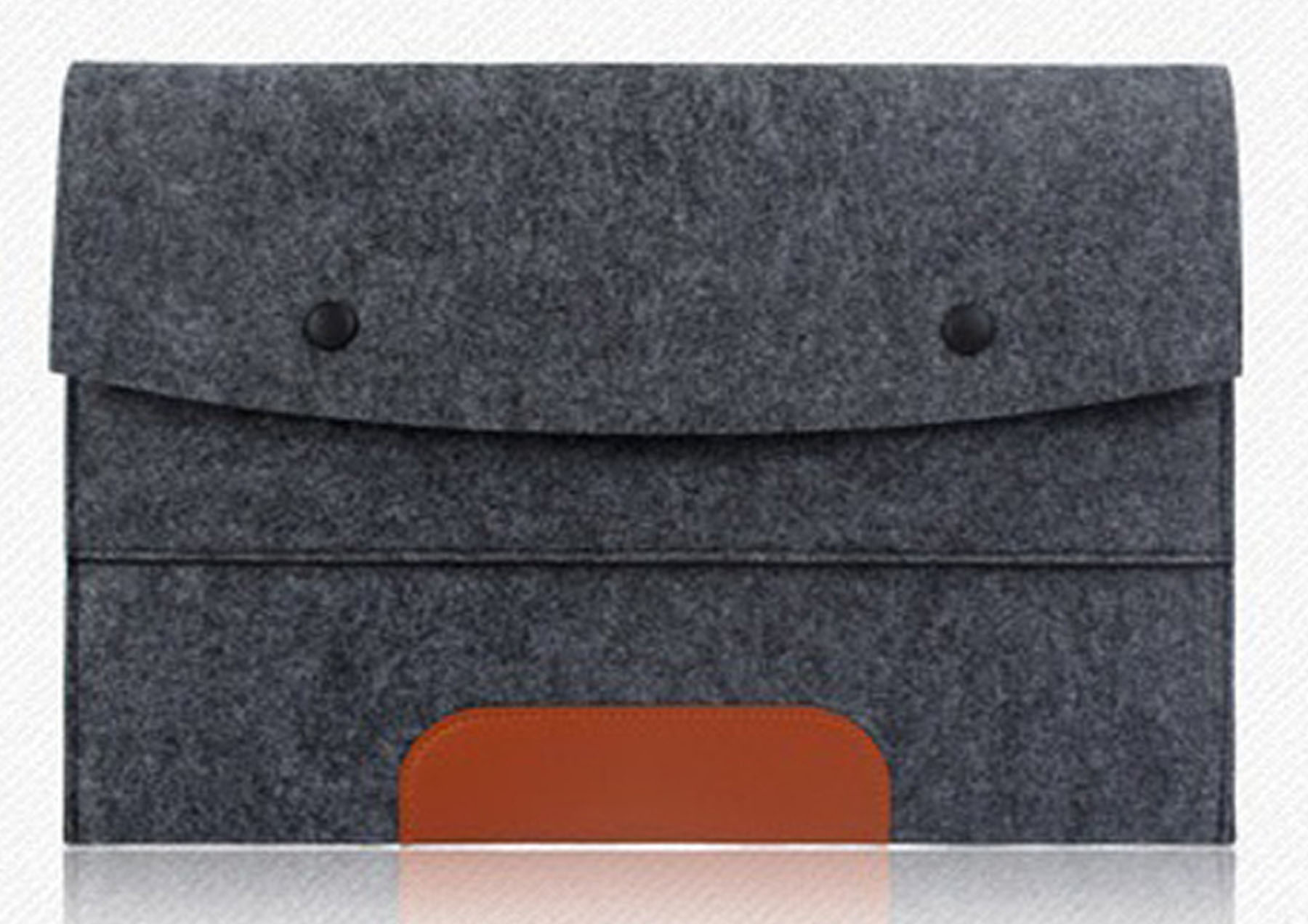 iBank ® 13" Felt Sleeve Case with pocket for Laptop Tablet 2