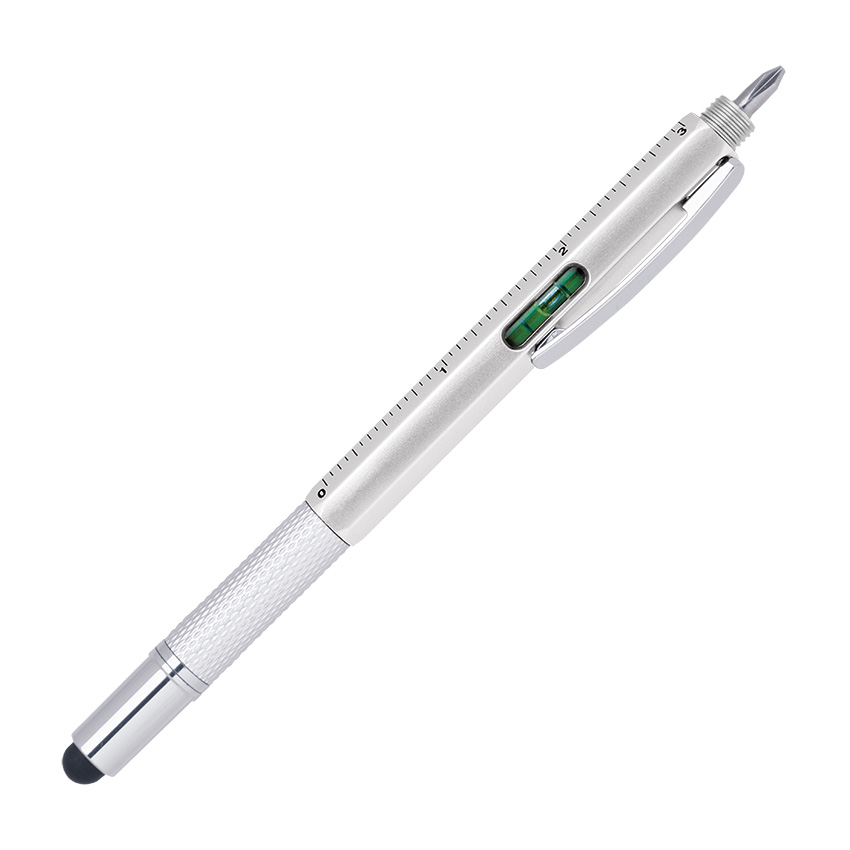 Stylus-233 Ballpoint Pen, Ruler, Screwdriver & Level Tool 4