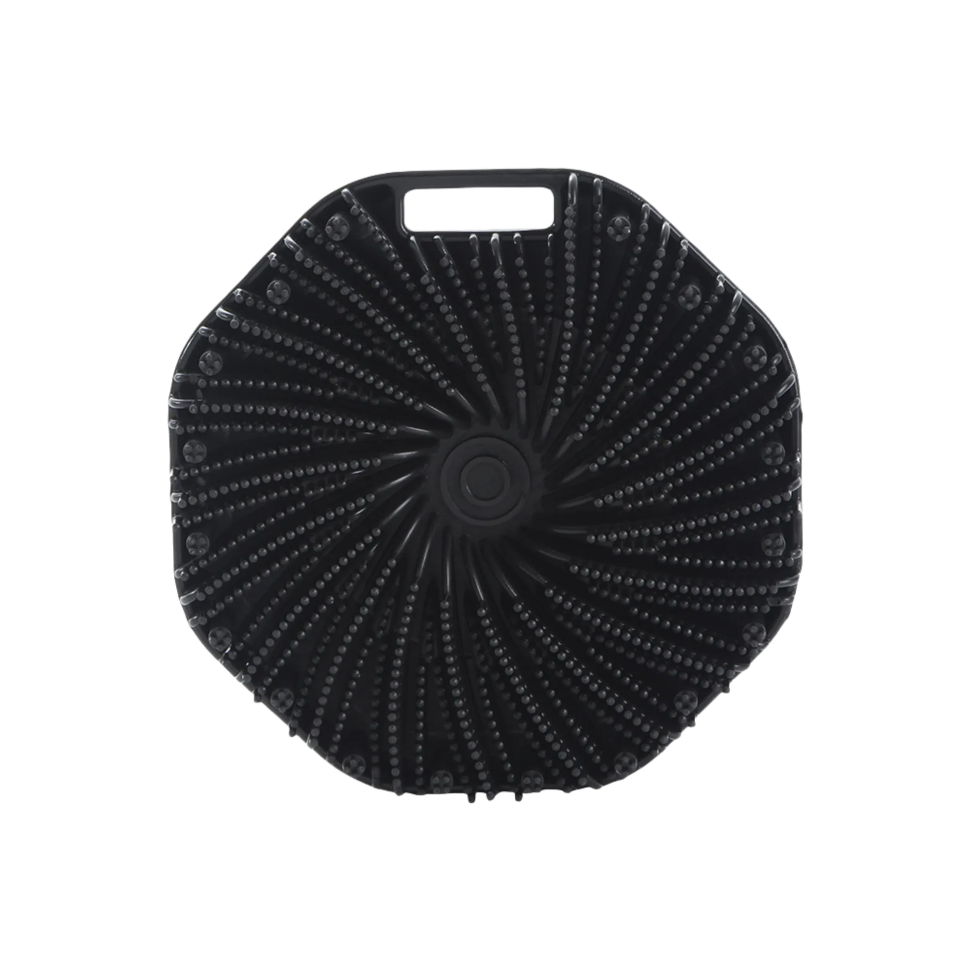 Polygonal Gentle Silicone Bath Brush 3