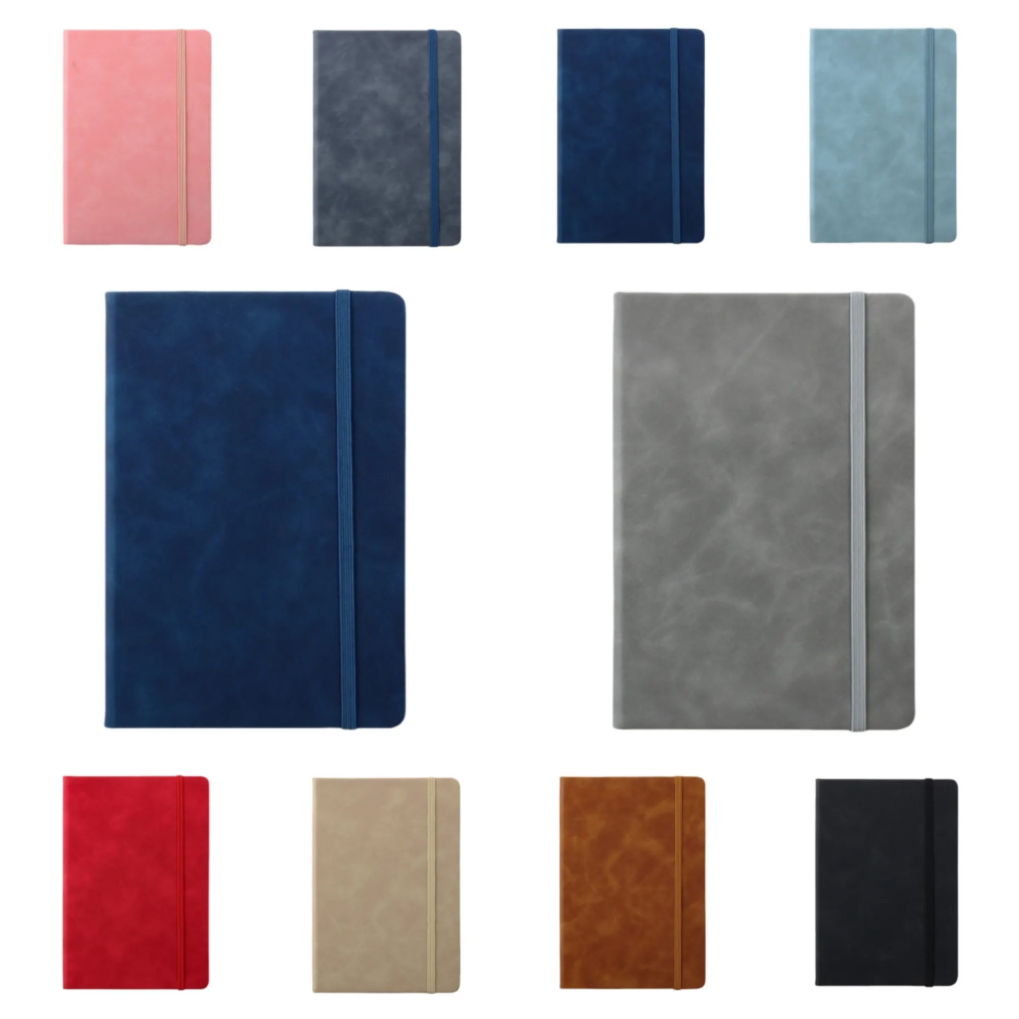 Full Color A5 Business Notebook With Pen Loop 5